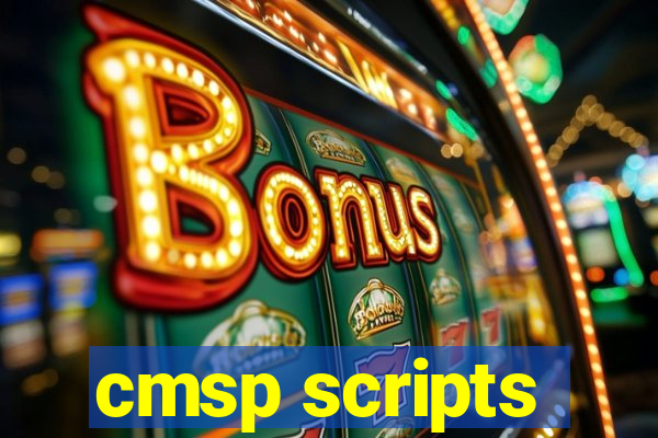 cmsp scripts